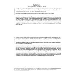 Pulcinella : for Euphonium and Brass Band